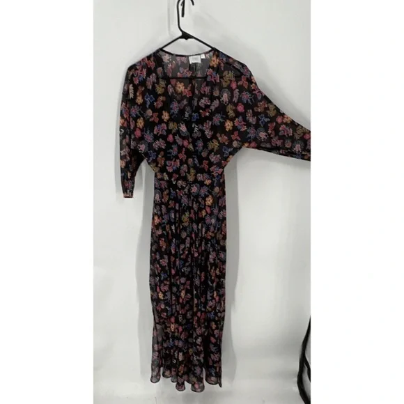 anthropologie black floral maxi dress Lynziliving on LTK